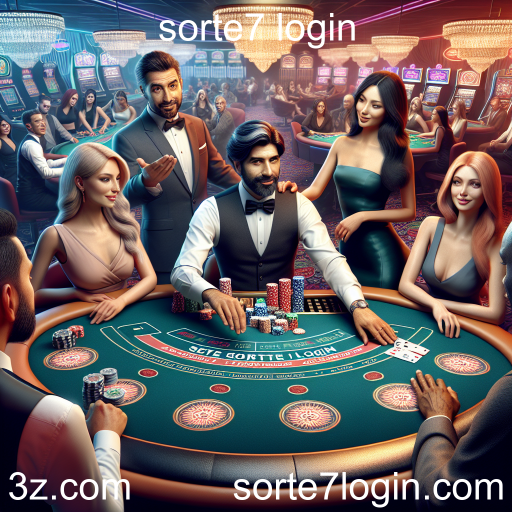 Explore a Emoção do Cassino ao Vivo no Sorte7 Login